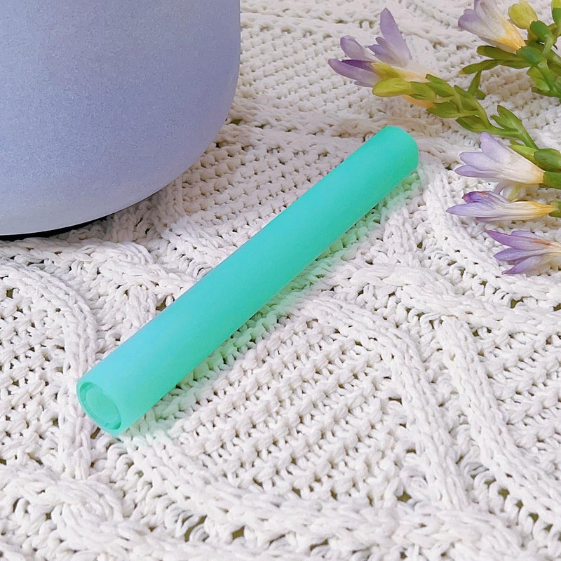 UPCEED Singing Bowl Mallet Hollow Acrylic Silicone Rubber Striker Mallet for Playing Quartz Crystal Singing Bowls with Bundle Pocket(Blue) - Image 5